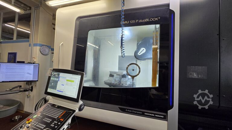 5 Обрабатывающий центр ACHS DMG MORI DMU 125P duo Block