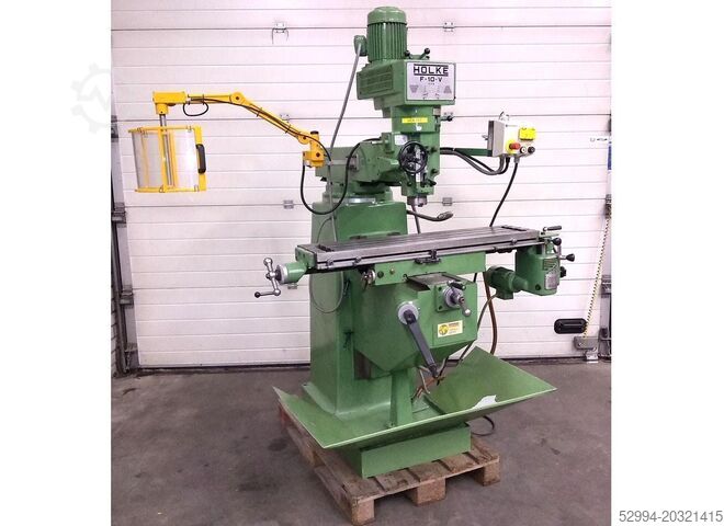 Универсальные фрезерные станки и ЧПУ Holke F-10-V X: 815 - Y: 400 - Z: 420 mm