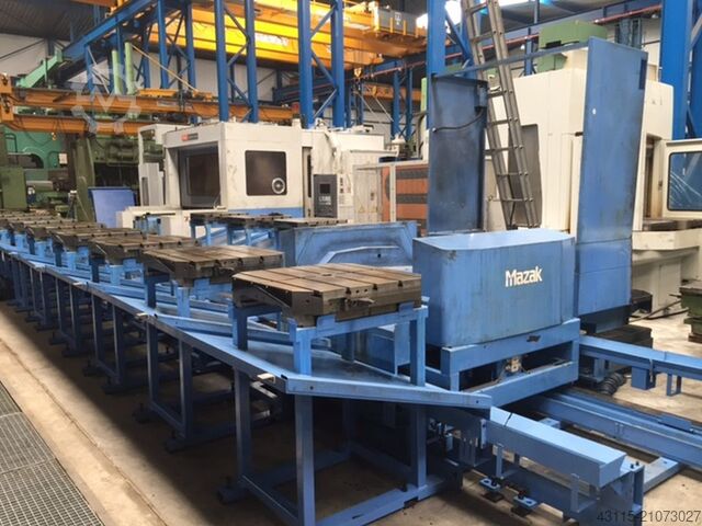 Горизонтальная линия с ЧПУ на 14 поддонов Mazak FH 880 PMC
