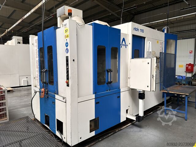 Горизонтальный обрабатывающий центр Hüller Hiller nbh110