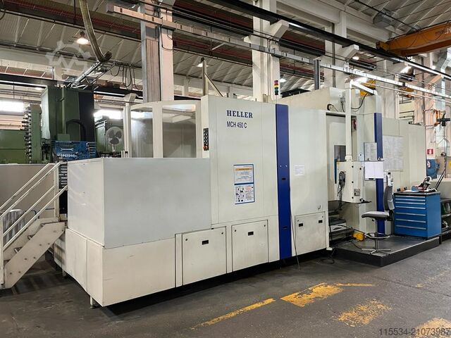 5-осевой горизонтальный обрабатывающий центр HELLER MCH 450C