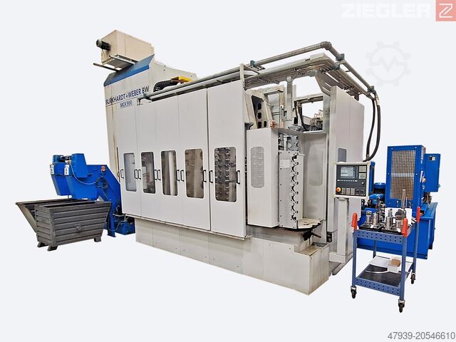 4-осевой обрабатывающий центр Burkhart & Weber MCX 900