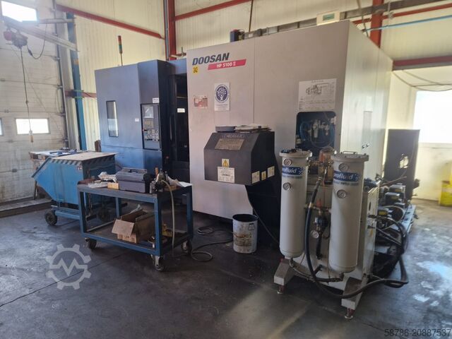 горизонтальный обрабатывающий центр Doosan HP 5100II
