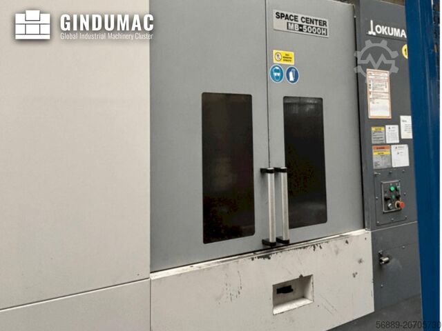 Горизонтальный обрабатывающий центр Okuma MB 5000H