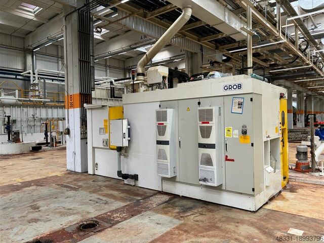 Обрабатывающий центр - горизонтальный GROB-WERKE BZ 500