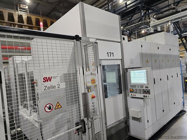 4-осевой обрабатывающий центр с двумя шпинделями SW Schwäbische Werkzeugmaschinen BAW06-22