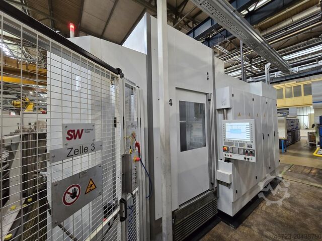 5-осевой обрабатывающий центр с двумя шпинделями SW Schwäbische Werkzeugmaschinen BAW08-22