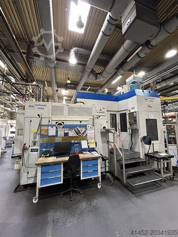 Обрабатывающий центр - горизонтальный BURKARDT + WEBER MCX 750