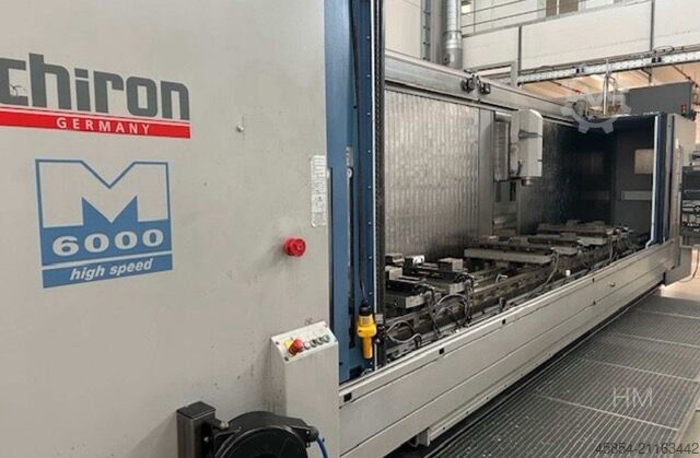 CHIRON MILL 6000 high speed с NC-поворотной головой, год выпуска 2004 / Капитальный ремонт 2013_ Int Chiron Chiron MILL 6000 high speed mit NC-Schwenkkopf