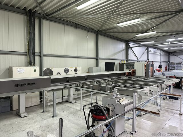 Горизонтальный обрабатывающий центр SOENEN HENDRIK DEM Alu