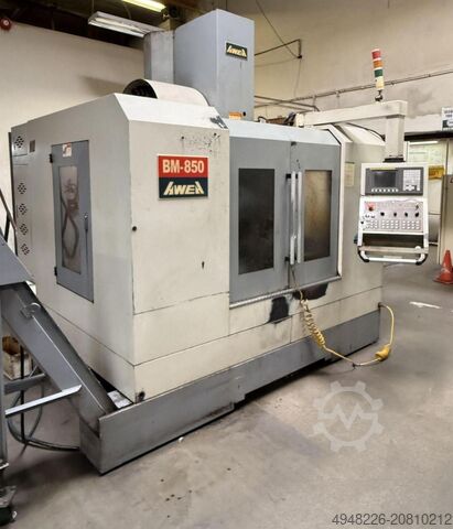 4-осевой вертикальный обрабатывающий центр Awea BM-850