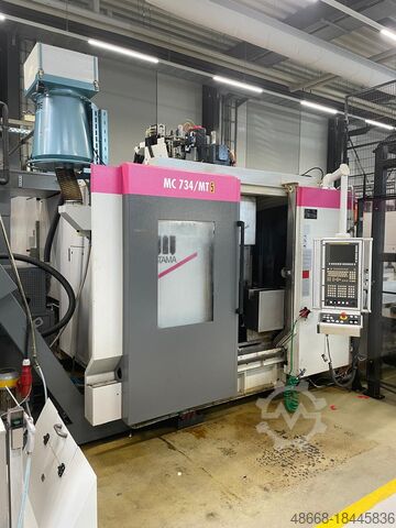 Обрабатывающий центр фрезерно-токарный Stama MC 734 MT