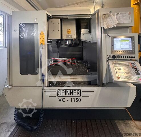 вертикальный обрабатывающий центр Spinner VC 1150