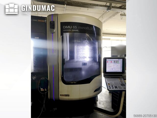 Вертикальный обрабатывающий центр DECKEL MAHO DMU 65 monoBlock