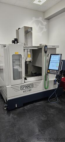 вертикальный обрабатывающий центр Spinner VC 750