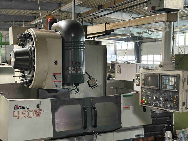 Вертикальный обрабатывающий центр с ЧПУ Enshu 450 V