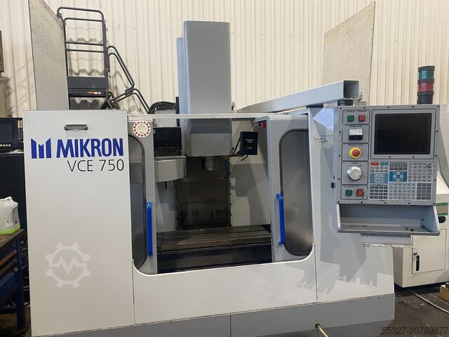 вертикальный обрабатывающий центр mikron VCE750