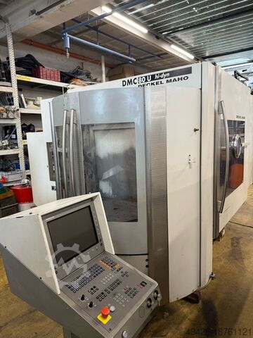 Обрабатывающий центр Deckel Maho DMC 80U hi-dyn