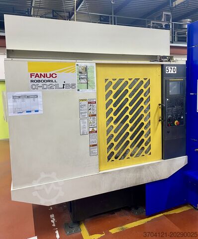 обрабатывающий центр + делитель DDR-T FANUC Robodrill D21LiB5 + diviseur DDR-T