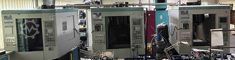 Пакет обрабатывающих центров с ЧПУ 2x + 1x Brother TC-22A