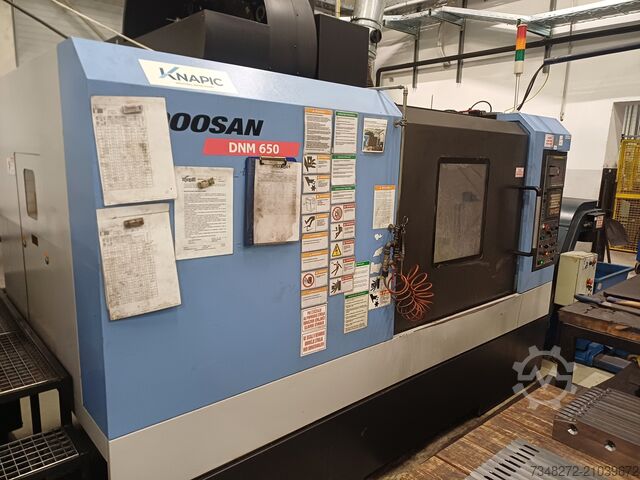вертикальный обрабатывающий центр DOOSAN DNM6500
