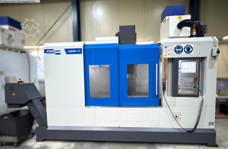Обрабатывающий центр - вертикальный STAHLWERK-KNUTH LUPUS 700