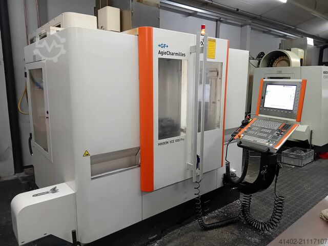 вертикальный обрабатывающий центр Mikron VCE 1000 pro