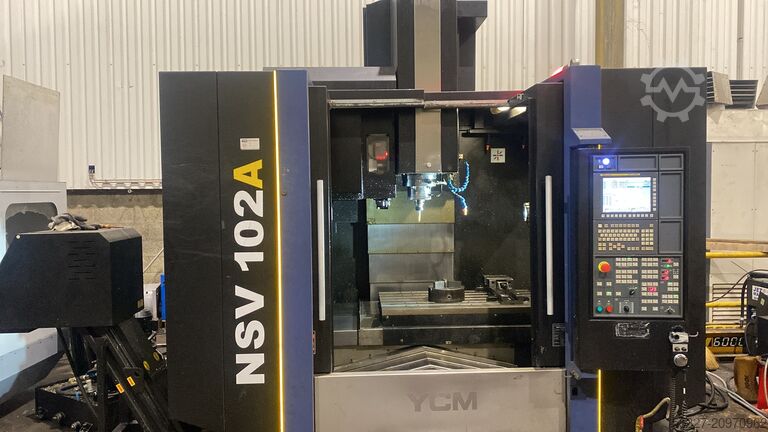 вертикальный обрабатывающий центр YCM NSV102A