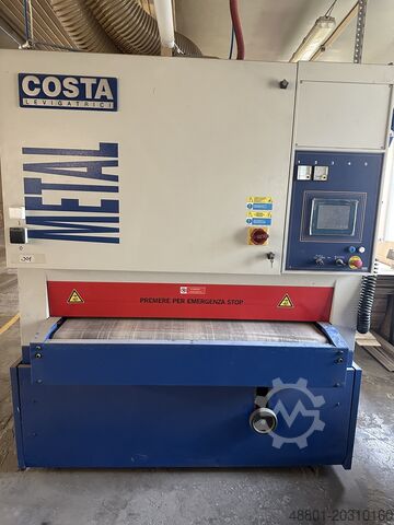 станок для снятия заусенцев с листового металла COSTA LEVIGATRICI MSA2 VV 1350