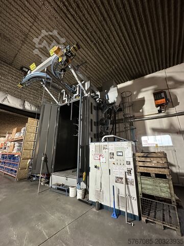 Крючковая дробемётная установка с 5 турбинами Kovo Staněk TZNZ 5