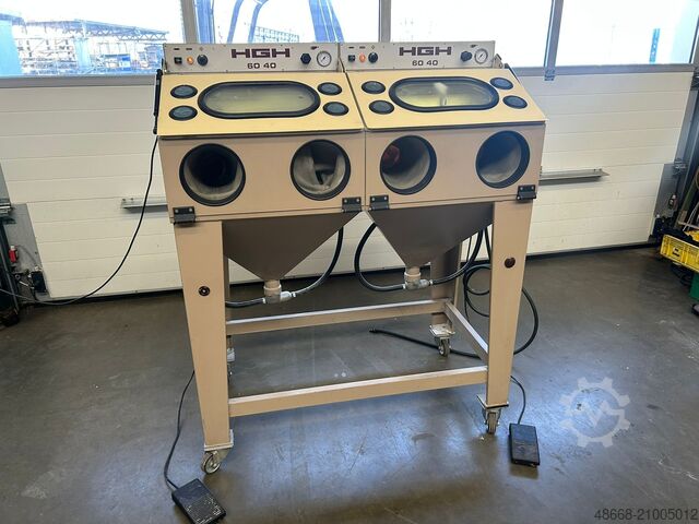 Камера пескоструйной обработки, пескоструйная установка HGH 60 40 DUO