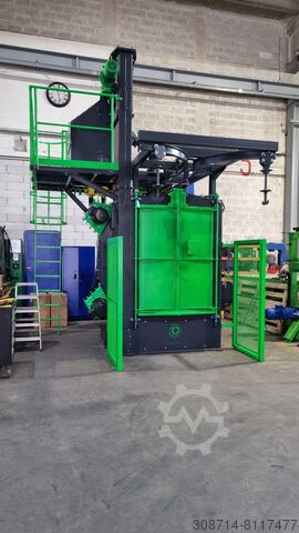 Дробеметная установка для вешалок HB 1000x1400 Siapro d.o.o. HB 1000x1400, 2x7.5kW