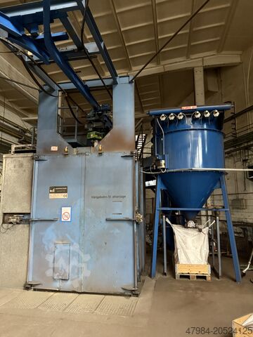 Подвесная дробеструйная установка KONRAD RUMP 13-E/II-S