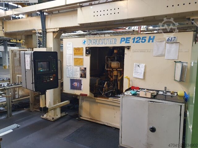 Зубофрезерный станок - горизонтальный PFAUTER PE 125 H