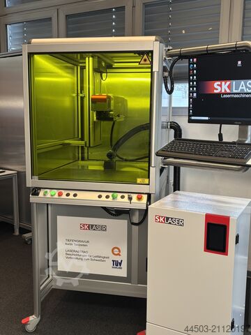 гравировальный станок SK LASER GmbH F100iW1 Faserlaser 100 W