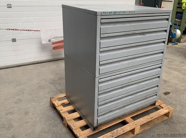 Шкаф с выдвижными ящиками - Tiroclass Armoire de rangement à tiroirs 900 x 720 x 1160 mm