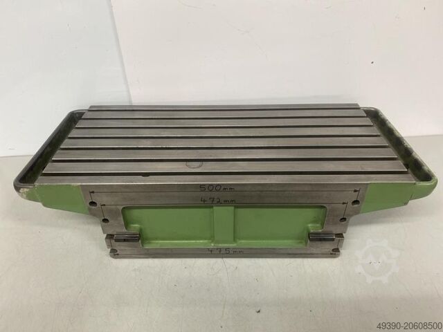 Универсальный стол для фрезерного станка, поворотный стол, прижимной уголок; прижимной стол, стол с  vermutlich MAHO 700 x 330