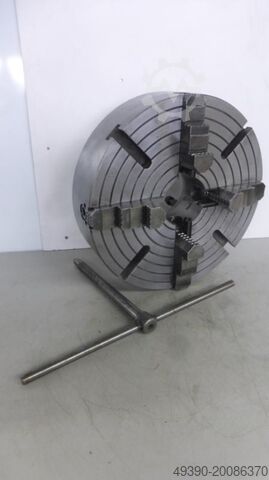 Планшайба из стального литья (Польша); с 4 индивидуально регулируемыми зажимными губками, токарный п vermutlich PUT PUUf- M400C6ZJ