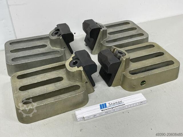 4 шт. зажимных элементов, прижимные захваты с тягой вниз, стабилизированные зажимные губки, зажимные LENZKES 170796