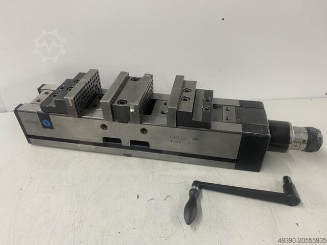 NC высоконапорный зажим, высоконапорные тиски; NC прецизионные машинные тиски, NC машинные тиски RÖHM RKD-125