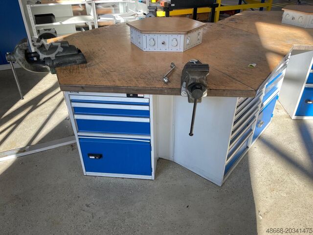 Многофункциональный групповой рабочий стол Garant 6-Eck