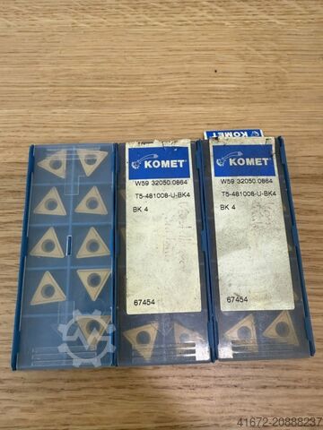 Аксессуары KOMET Wendeschneidplatten