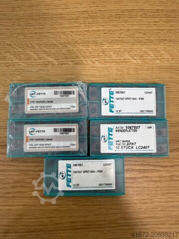 Аксессуары LMT Fette Wendeschneidplatten