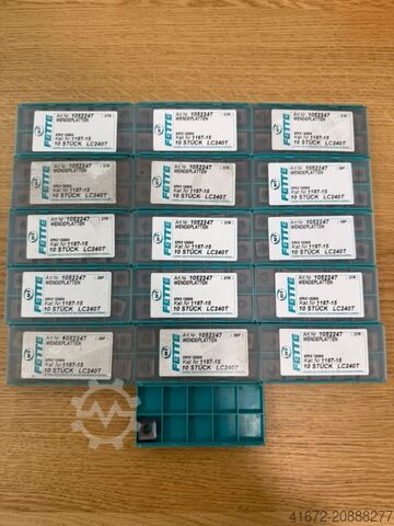 Аксессуары LMT Fette Wendeschneidplatten