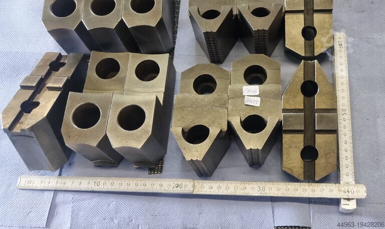 Накладные кулачки для трехкулачкового патрона RÖHM/BISON Aufsatzbacken-Planspiralfutter