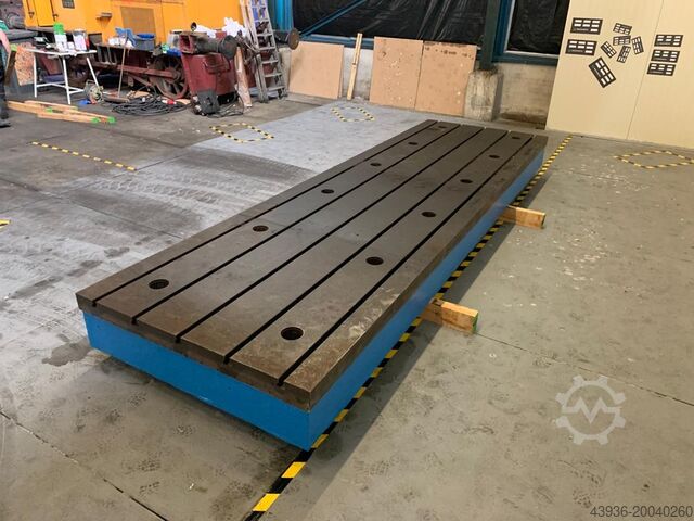 Стол с Т-образными пазами STOLLE из чугуна Stolle Cast iron