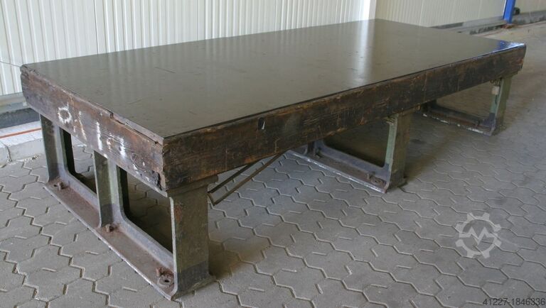 опорная плита Stahl Abmessungen 1510/3490/H790 mm