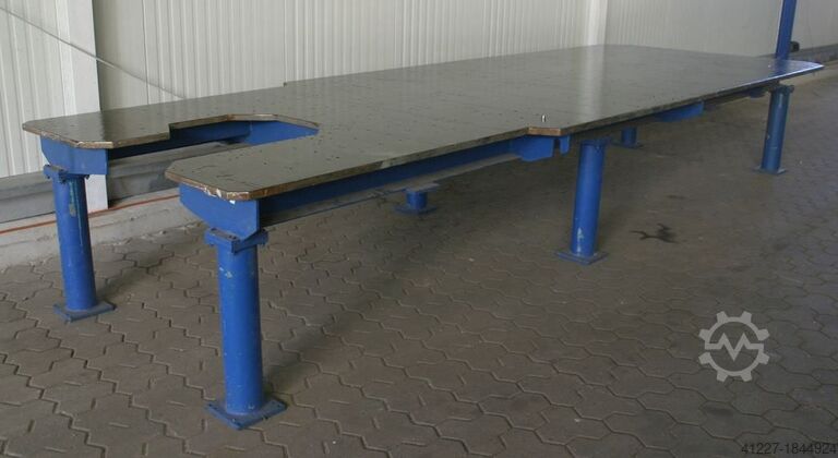 опорная плита Stahl Abmessungen 5200/1840/H850 mm