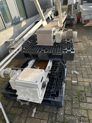 стружечный транспортер Transport systeem metaal spanen 