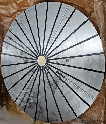 Постоянная магнитная плита  Permanentmagnet Rundfutter